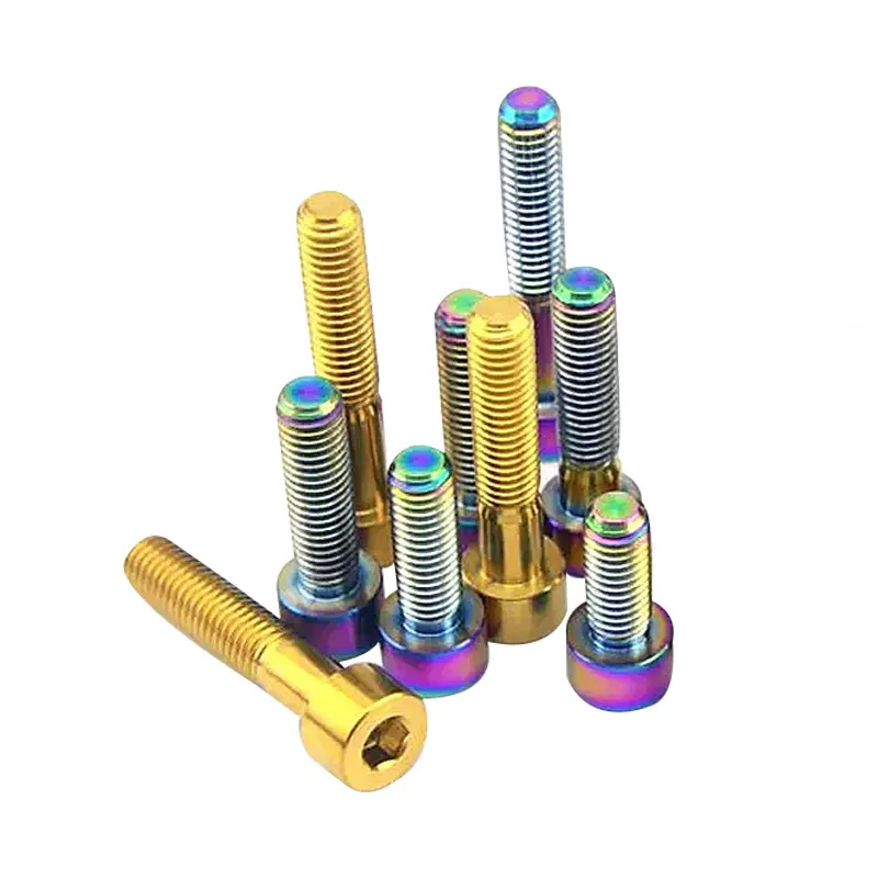 Hex Socket Bolt China Wholesale Gr5 Hex Head Bolts Din912 M10x75 M6 M7 M8 M9 M12 Titanium Hexagon Socket Bolt Screw