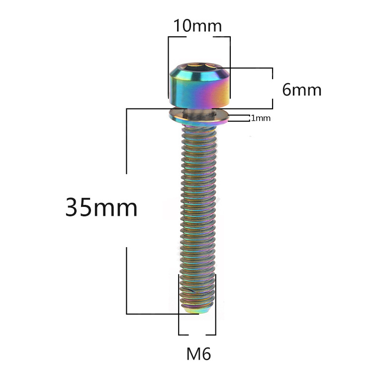 Titanium Orange Anodized Bolt Pan Head Parts Fasteners Pillion Footrest Hanger Kit Spline Sprintcar Steering Wheel T Clamp T30