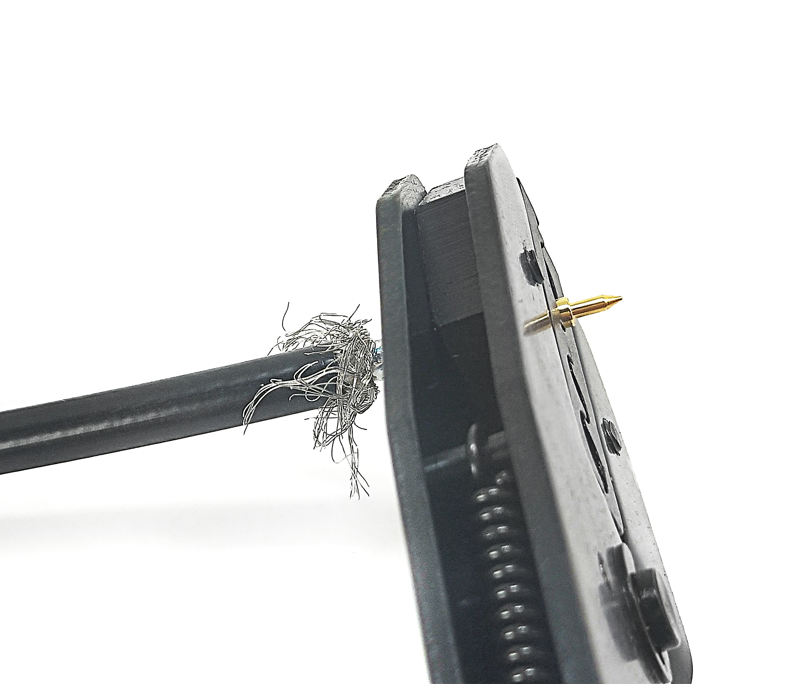 N male straight crimp for LMR240 RF coaxial cable connector