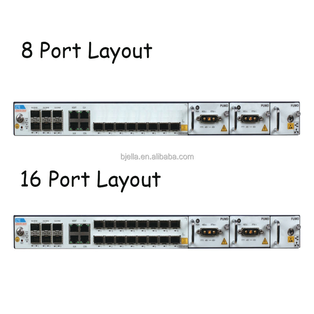 ZXA C610 C620 OLT Fiber Optical Equipment