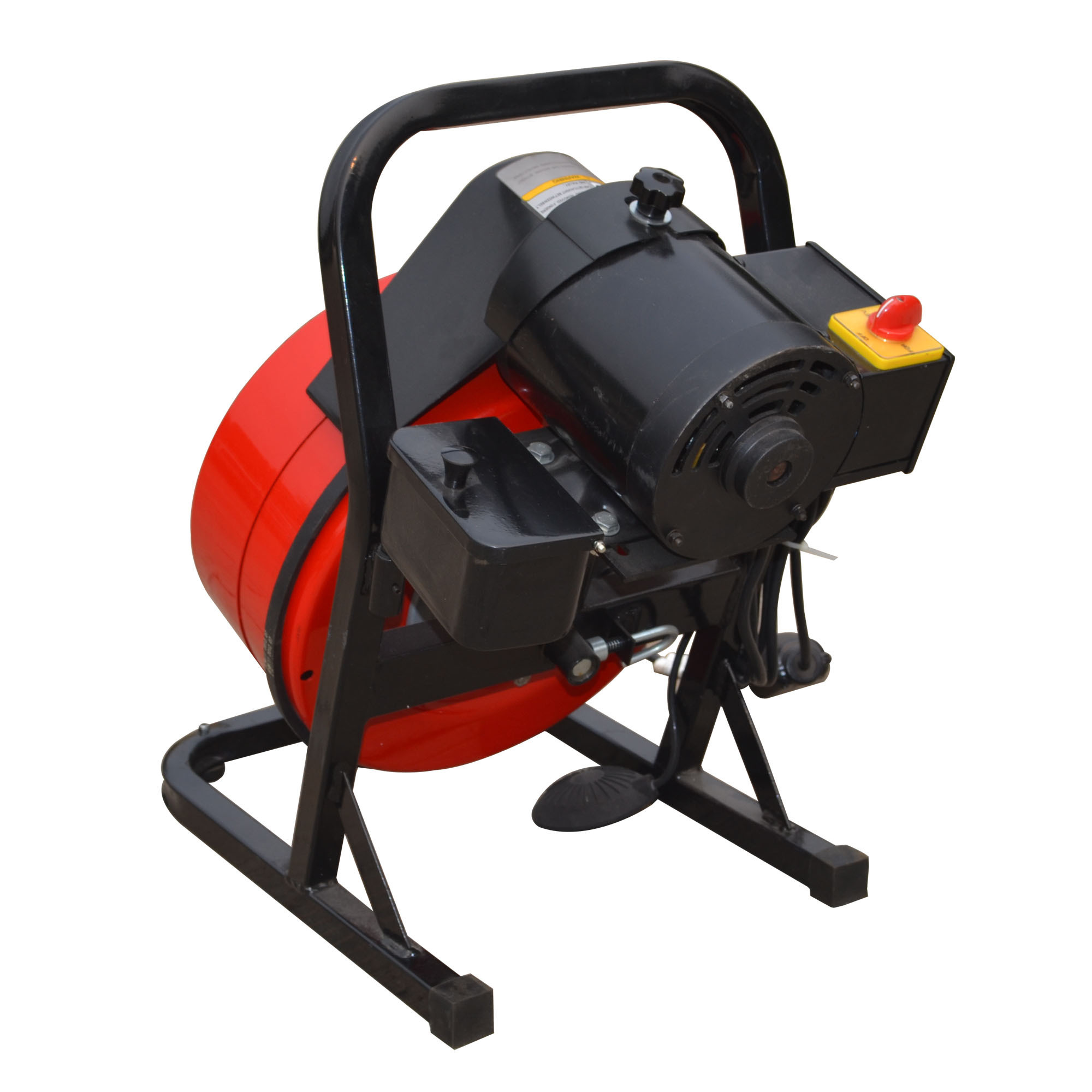 Plumbing Spring Snake Cleaning Machine Power Dredge Pipe And Sewer Spiral Drain Cleaner Machine