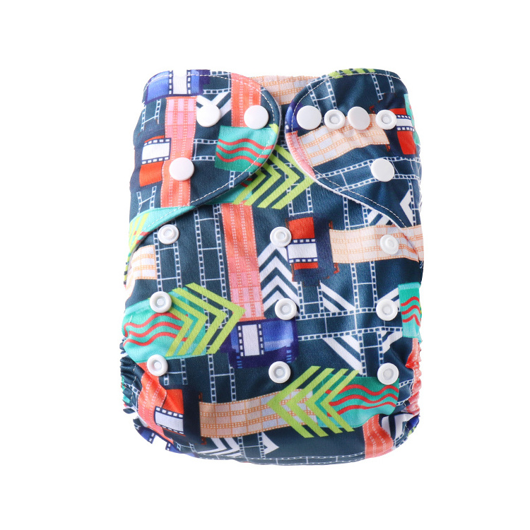 EASYMOM One Size Fits All Washable Baby Pocket Diapers Reusable Baby Cloth Diapers PUL Baby Boy and Girl Diaper Cover