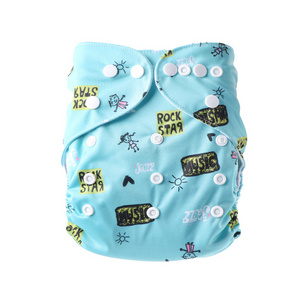 EASYMOM One Size Fits All Washable Baby Pocket Diapers Reusable Baby Cloth Diapers PUL Baby Boy and Girl Diaper Cover