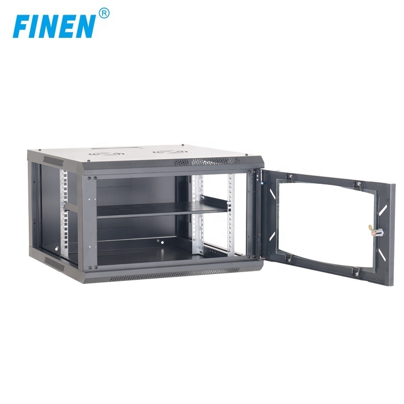 Single section Network Cabinet Home Computer server Rack  cabinet 6U 9u 12U 15u 18U CCTV rack