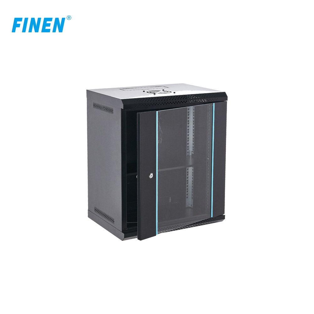 Beijing FINEN RHOS CE Data Center CCTV Telecom Wall Mount 12U Cabinet Network Switch Rack