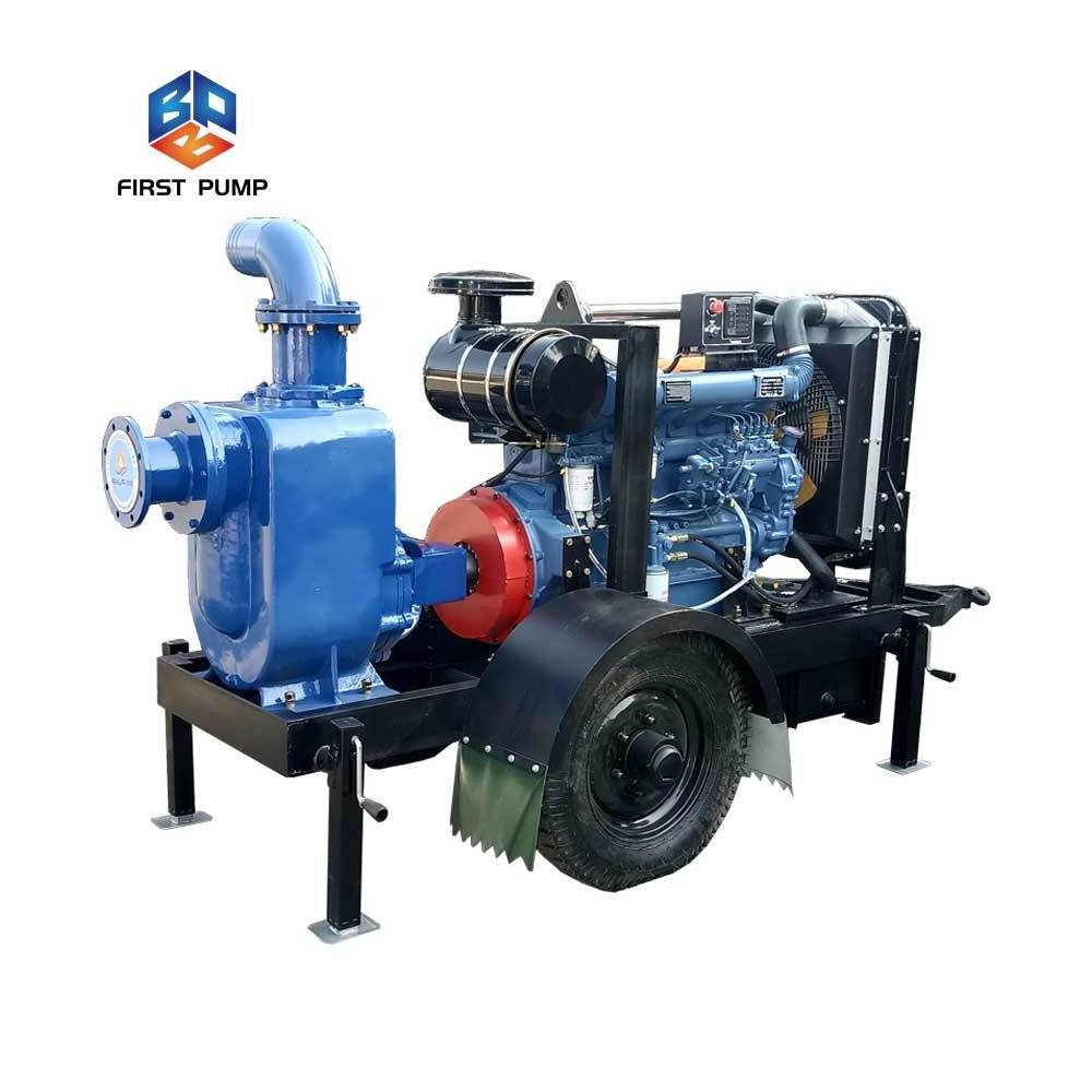 Diesel Submersible Sewage Centrifugal Hot Water Circulation Self Priming Pump