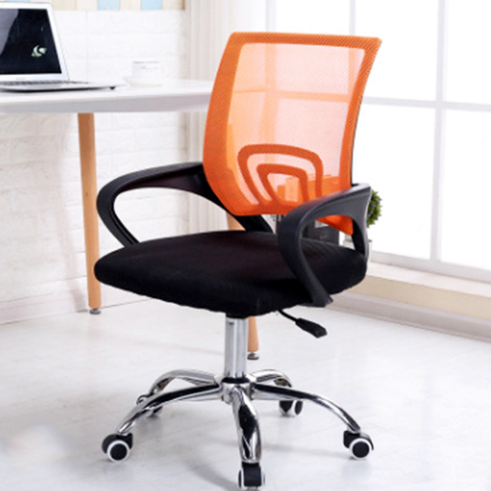 Office Chair with Strong Wheels Adjustable Height Durable Base and Casters