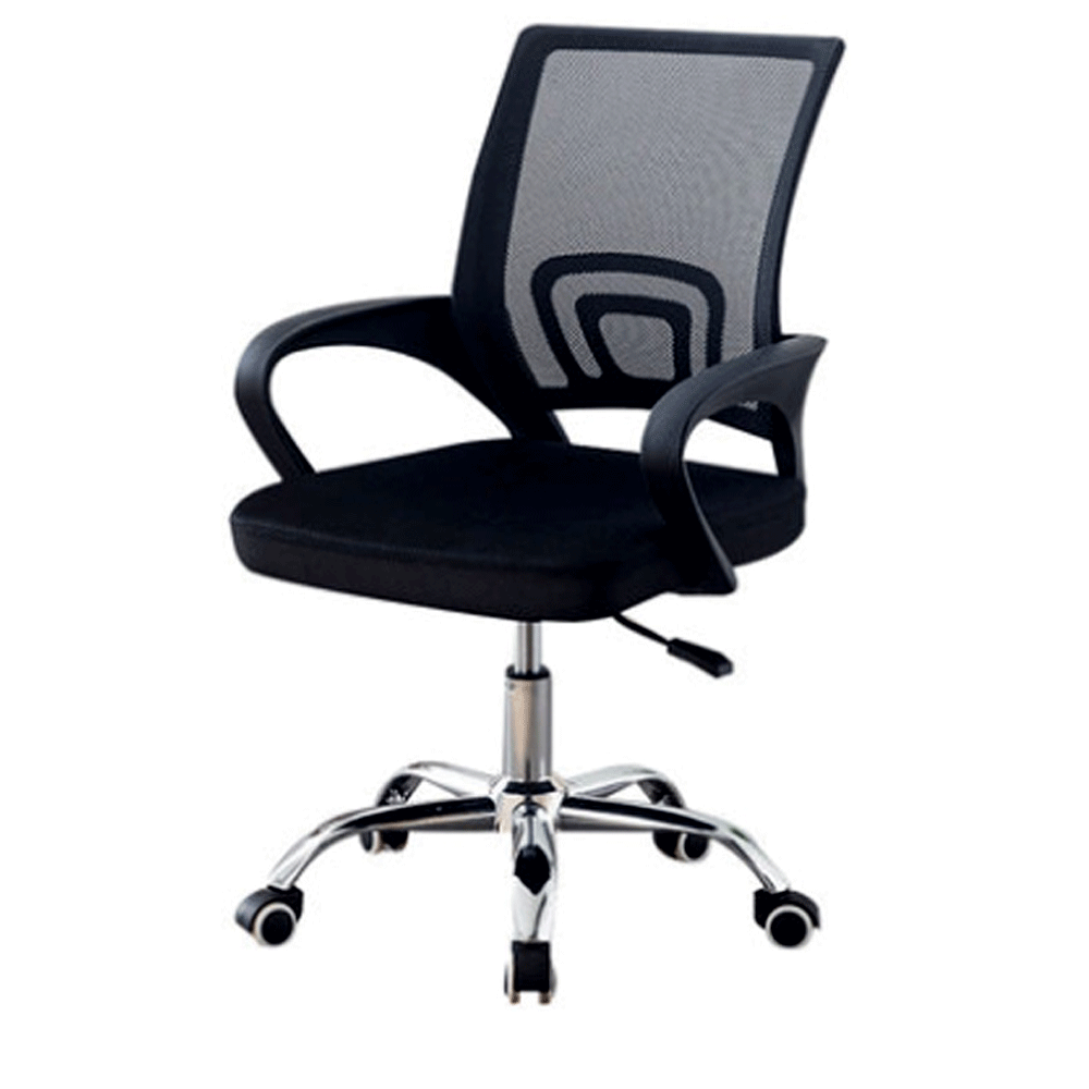 Office Chair with Strong Wheels Adjustable Height Durable Base and Casters