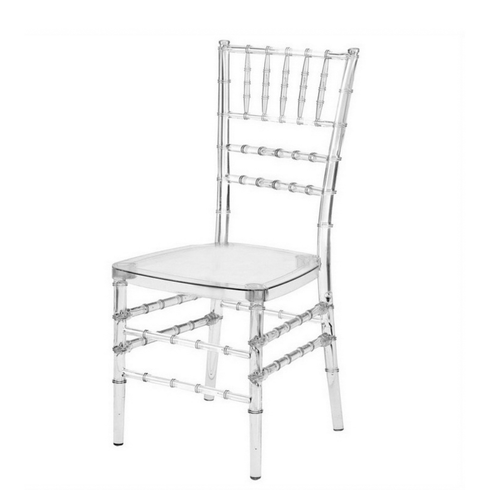 Plastic Gold chiavari chair  Hotel Wedding Party Crystal chair Bjflamingo  Resin Wedding Chairs