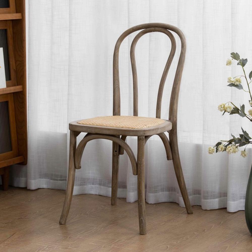 Solid Wood  Stackable Wedding Event Bentwood  Chair bjflamingo wedding rental wood dining chair