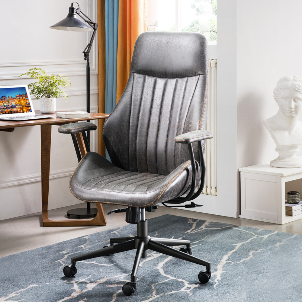 Modern  High Back Swivel Chair Executive Computer chair bjflamingo long-term sitting and not tired office chair