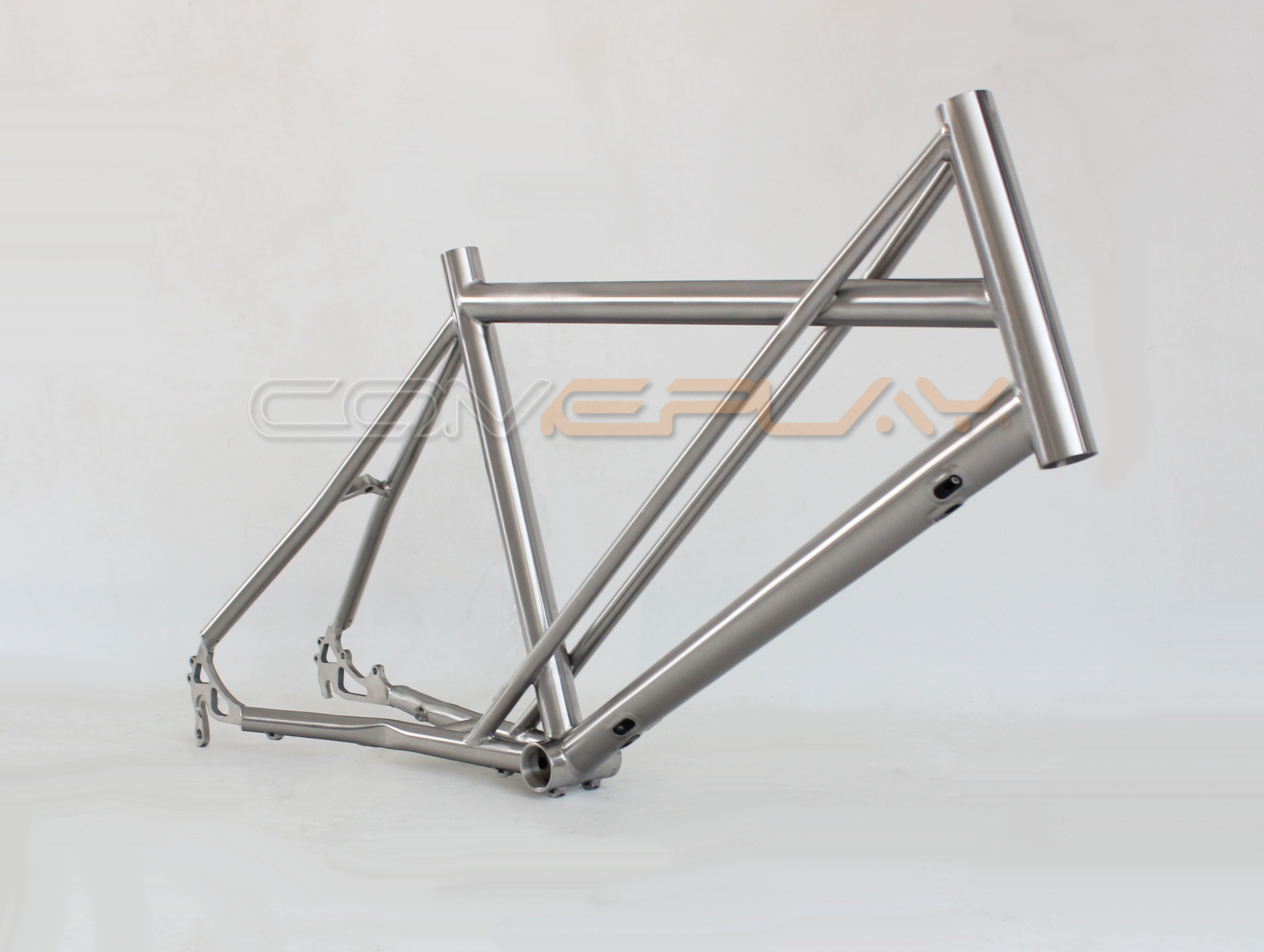 COMEPLAY Wholesale Factory Direct Titanium road mini velo frame 451406 20 inch disc brake