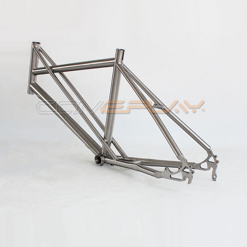 COMEPLAY Wholesale Factory Direct Titanium road mini velo frame 451406 20 inch disc brake