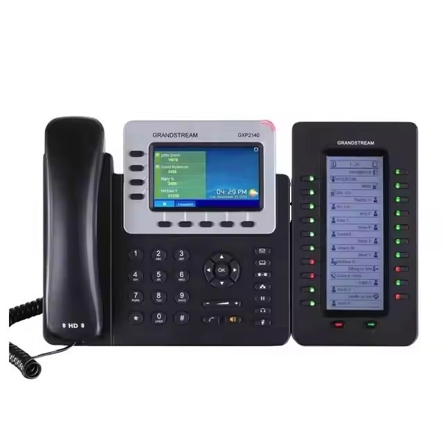 Cheap Smart Desk Phone 4 lines Voip Phone Grandstream GXP2140