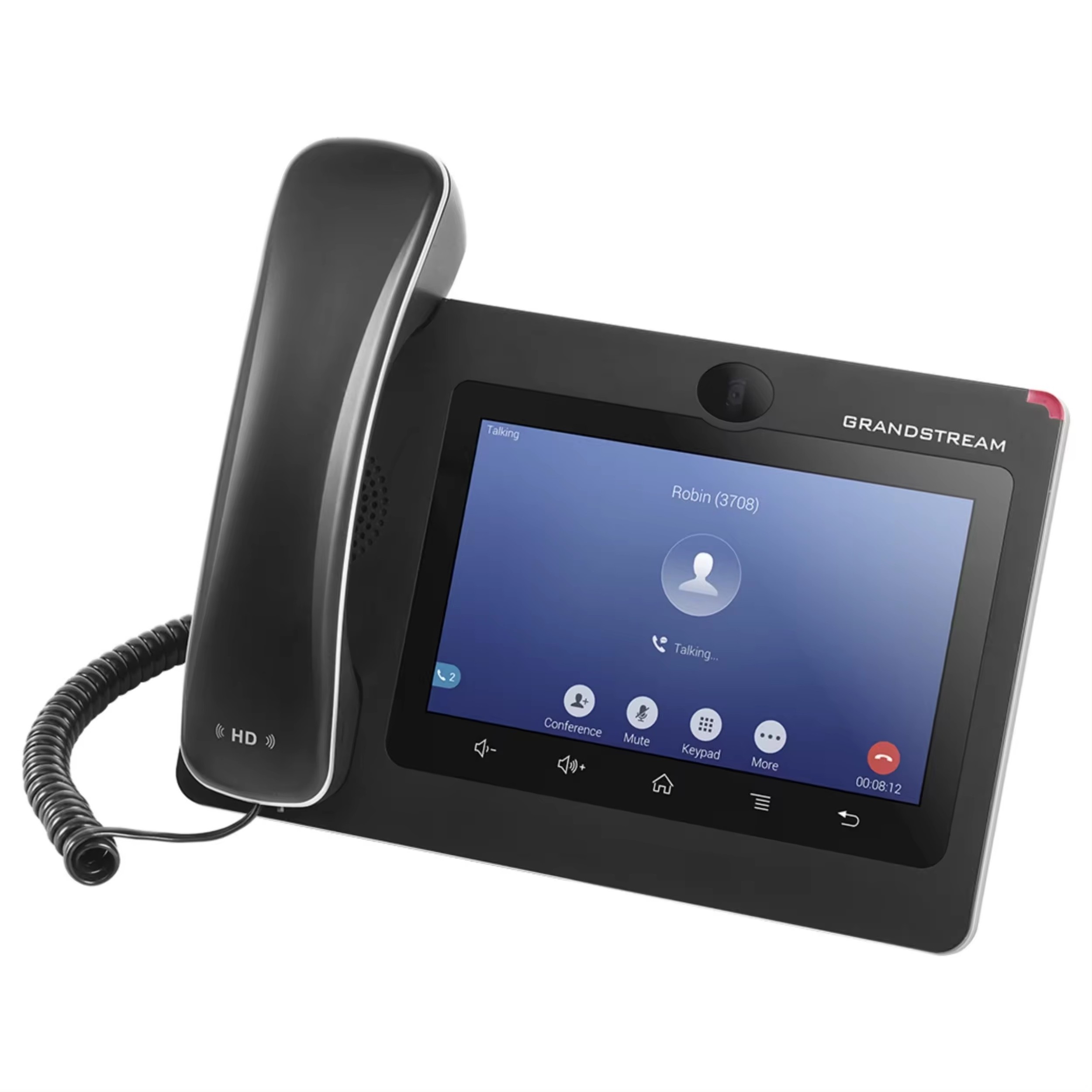 GXV3370 Desktop HD Video Sip IP Phone 7 Inch Capacitive Touch Screen Android system Wifi PoE+ Bluetooth Grandstream GXV3370