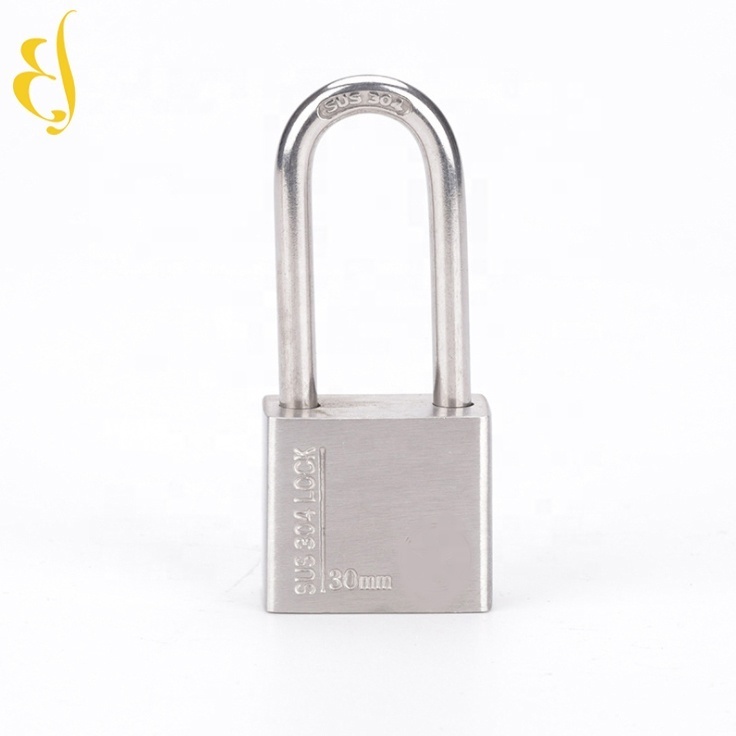 Cheap 304 stainless steel anti-rust waterproof padlock for outdoor lock use best padlock