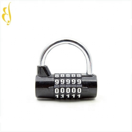 Hot sale Small Size U Shaped Lock For Gym Cabinet 5 Digital Combination Lock