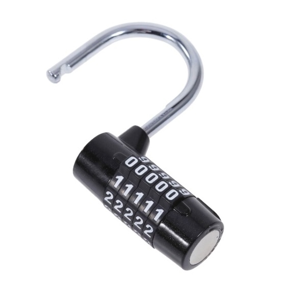 Hot sale Small Size U Shaped Lock For Gym Cabinet 5 Digital Combination Lock