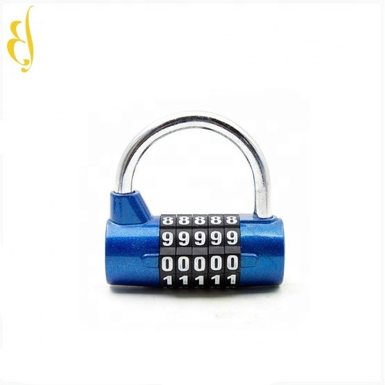 Hot sale Small Size U Shaped Lock For Gym Cabinet 5 Digital Combination Lock