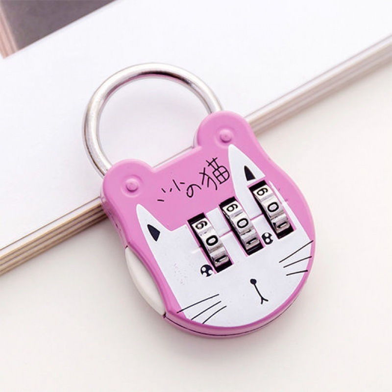 Factory wholesale gym locker lock anti-theft padlock mini bag lock