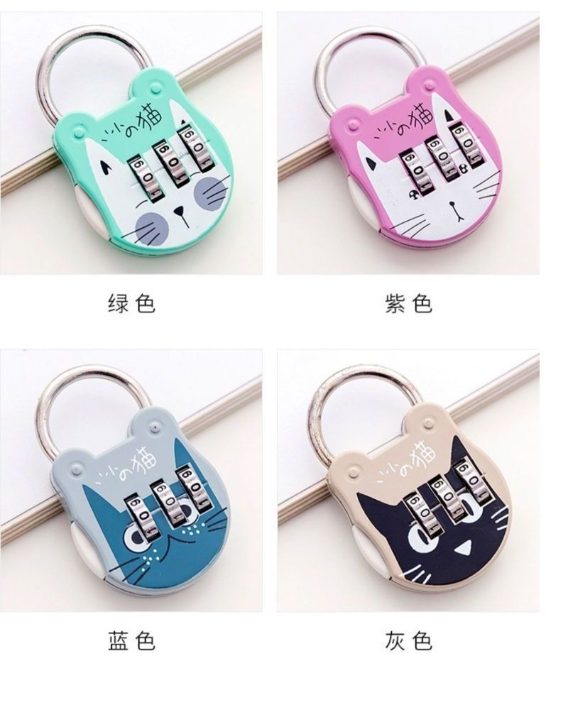 Factory wholesale gym locker lock anti-theft padlock mini bag lock