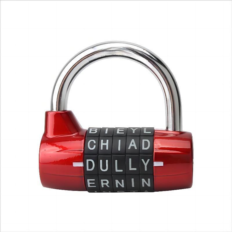 Gym letter lock combination lock locker door password padlock  for letter combination lock