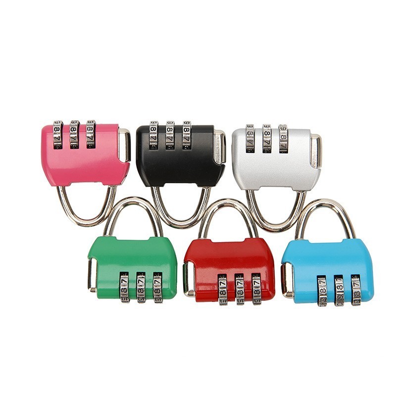 Zinc alloy Combination lock Case Bag Backpack Suitcase Gym Cabinet Anti-theft password padlock Stationery padlock