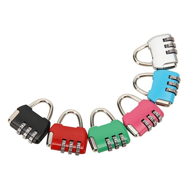 Zinc alloy Combination lock Case Bag Backpack Suitcase Gym Cabinet Anti-theft password padlock Stationery padlock