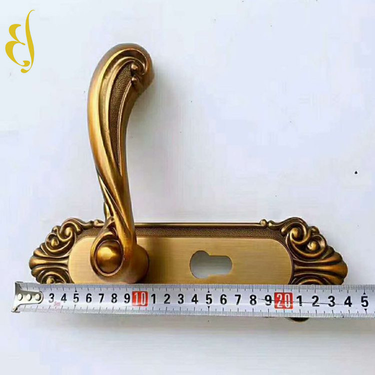 Newest Zinc Die Casting Manual Villa Main Door Lock With Patent