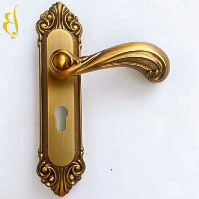 Newest Zinc Die Casting Manual Villa Main Door Lock With Patent