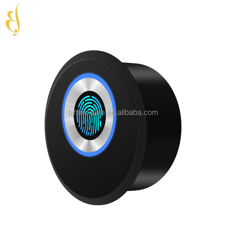 Biometric Finger Print smart handle Fingerprint Cabinet Locker bedside Drawer Box Lock For Furniture