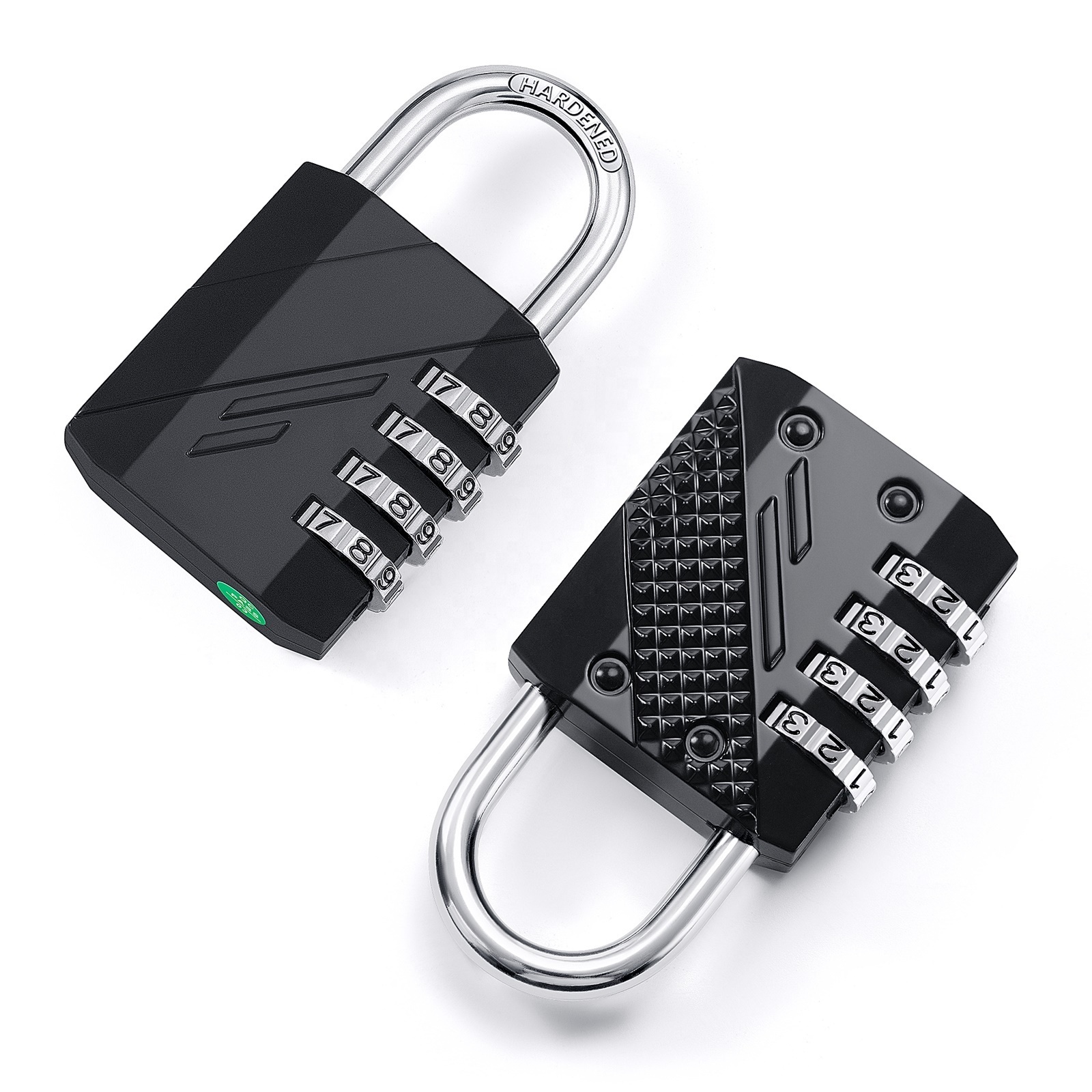 4-digit zinc alloy combination lock  padlock Gym Cabinet lock Household large door lock password padlock