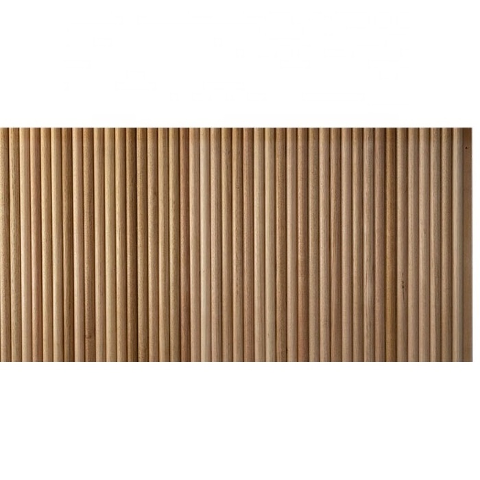 Hot Sell Real Wood Decor 3d DIY Feature Wall Interior Timber Dowel Wall Panels