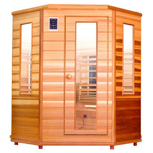 Finnish Saunas Canada Red Cedar Wooden Far Infrared Traditional Sauna Indoor