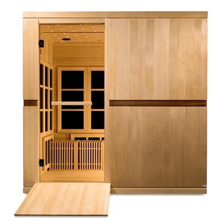 Indoor Sauna 2 Person New Style Customized Size 2 Person Indoor Infrared Sauna