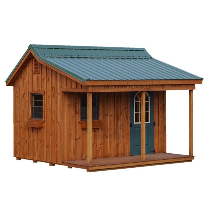 Wholesale 10x12 Luxury Cedar Wood House Outdoor Storage Shed Garden Tool