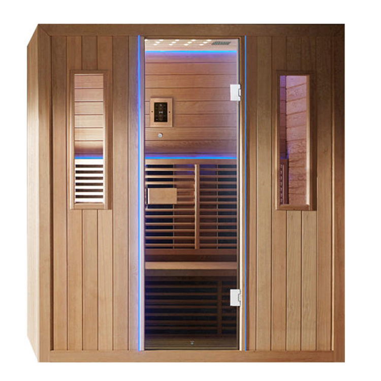 Indoor Sauna 2 Person New Style Customized Size 2 Person Indoor Infrared Sauna