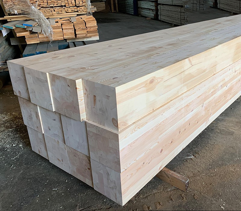 Wholesale Structural Real Wood Beams Building Wood Glulam Lamber Beam Joint