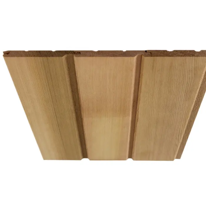 Wholesale Waterproof Interior Decoration Natural Pine Wood Cladding Panel Ceiling Wall Planks