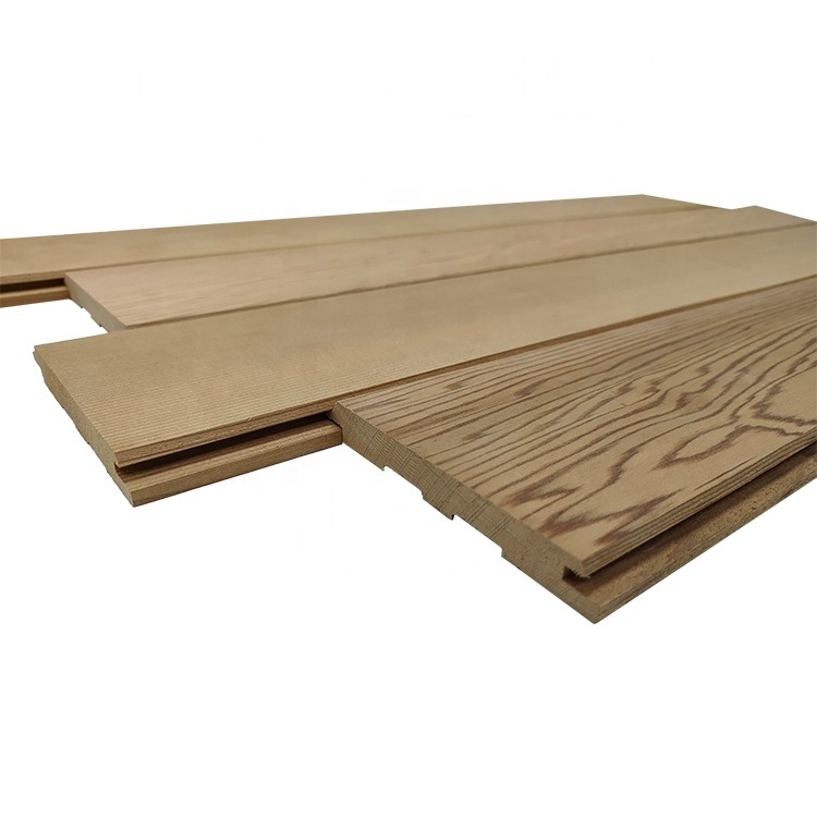 Wholesale Anti-UV Cedar Solid Wood Plank Outdoor Decorative Wood Plank Wall