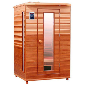 Indoor Sauna 2 Person New Style Customized Size 2 Person Indoor Infrared Sauna