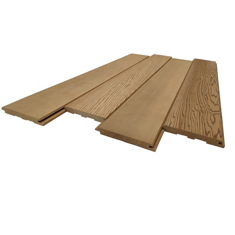 Wholesale Anti-UV Cedar Solid Wood Plank Outdoor Decorative Wood Plank Wall