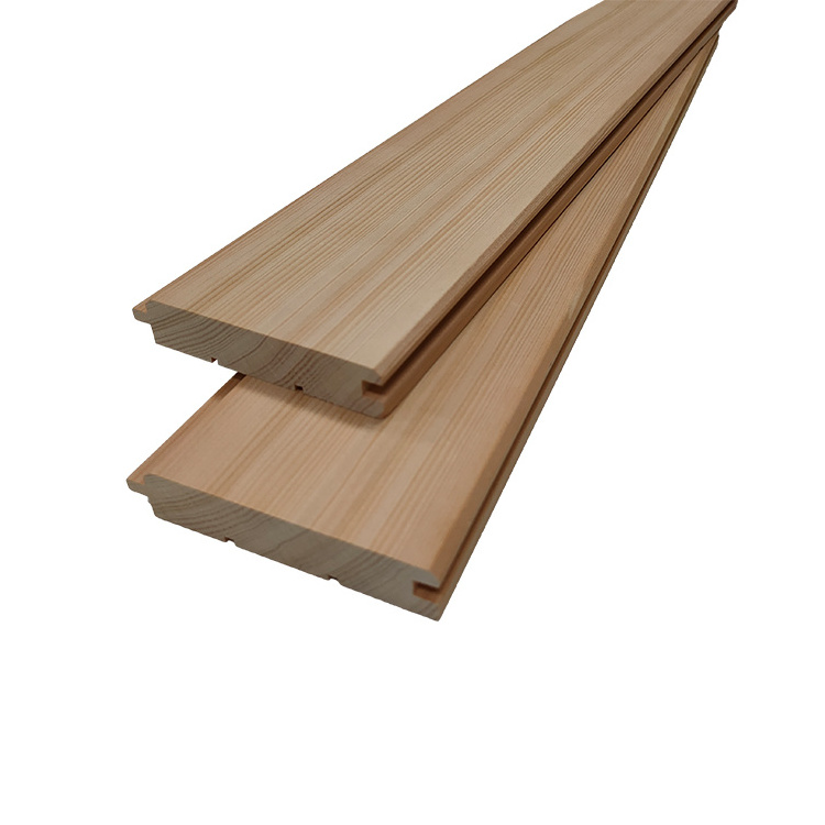 KD Real Wood Tongue And Groove Plank Easy Install Wooden Ceiling Cladding