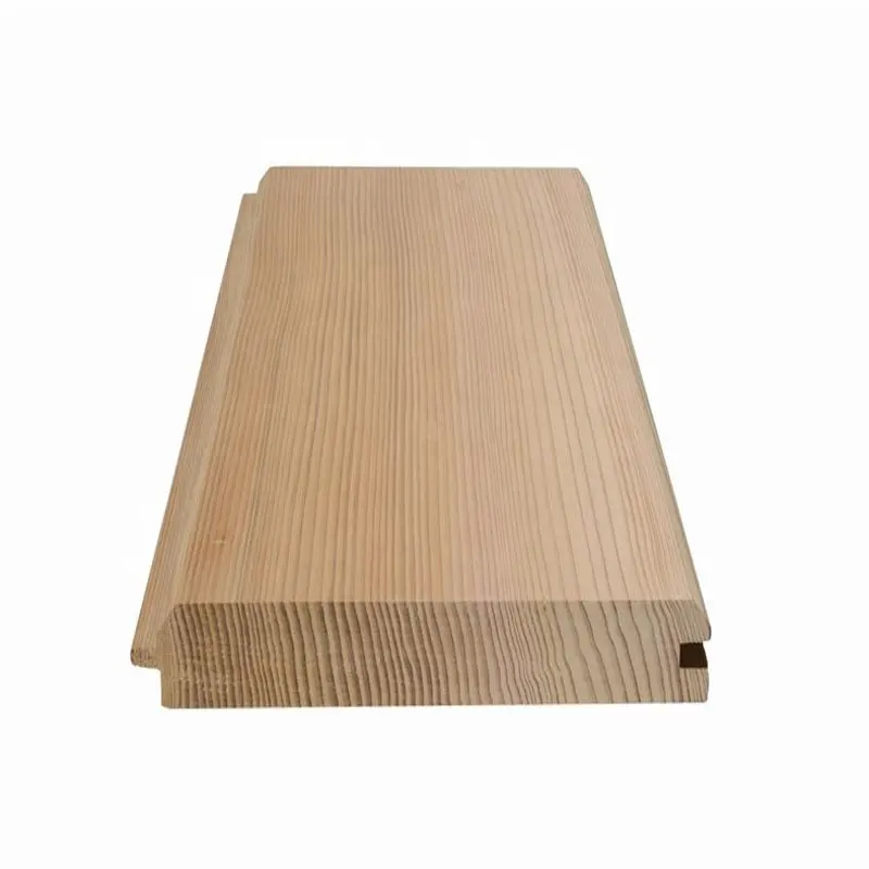 Wholesale Waterproof Interior Decoration Natural Pine Wood Cladding Panel Ceiling Wall Planks