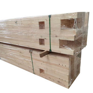 Pine Plywood Beam Wood Glued Timber Structure Bearing Wooden 10 Meters