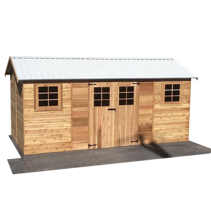 Sale Prefab 10x8 Storage Shed Garden Log Cabin Cedar Wooden Sheds And Cabins