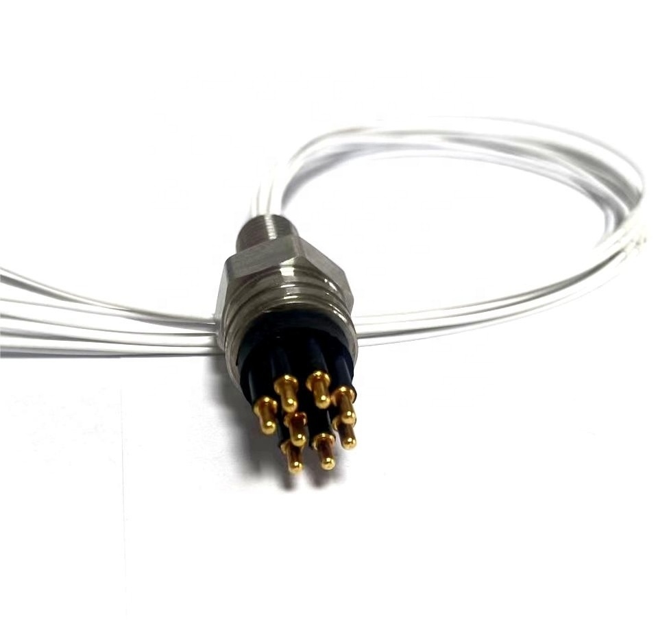 HDC 8 Pins Cable Connectors Marine Watertight Electrical Underwater Connector Waterproof Connector for Subsea Systems