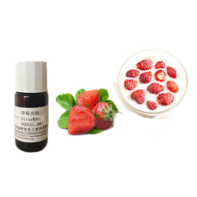 Strawberry flavor concentrate and fragrance enhancer