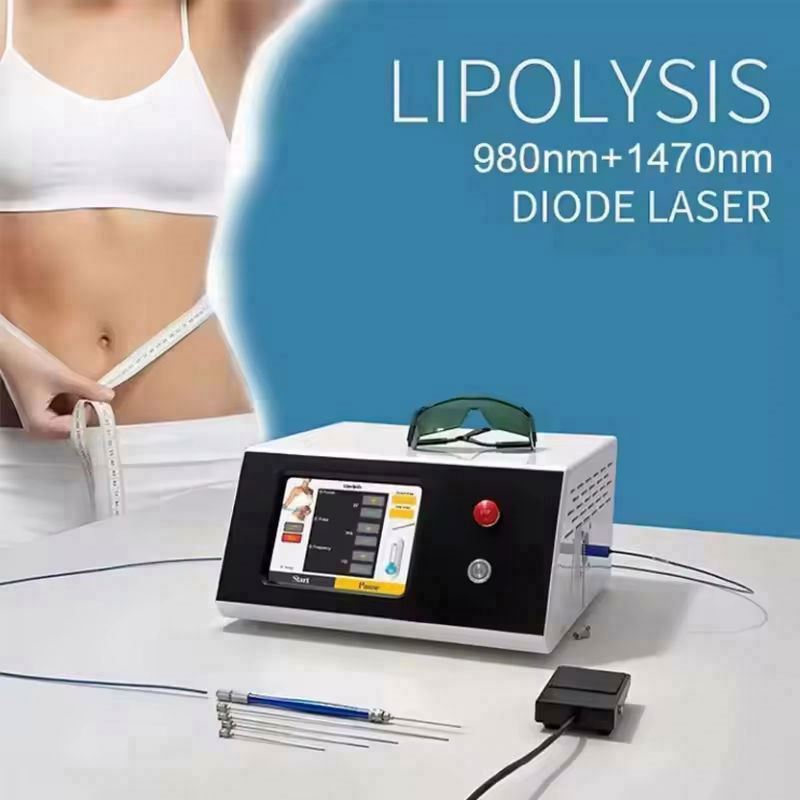 30W+17W 980nm 1470nm endolaser lifting liposuction laser machine