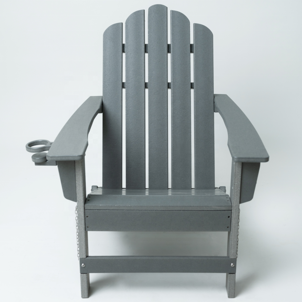 HDPE Plastic Outdoor Adirondack Style Chair